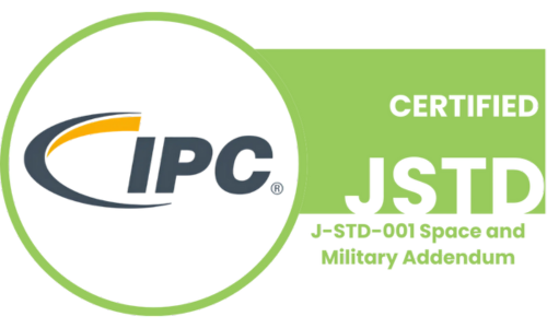 43 trained and J-STD-001 / IPC-A-610 certified technicians